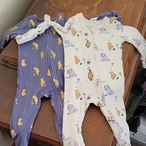 Kate Quinn Organic Footies Winnie The Pooh